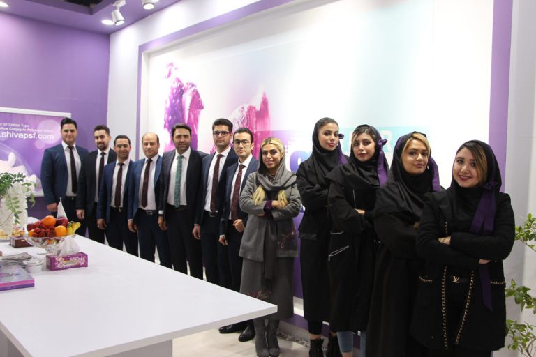 The presence of Shiva fibers in the 27th International Exhibition of Textile Machinery, Raw Materials, Home Textiles, Embroidery Machines & Textile Products at Tehran in 1400 (IranTex)